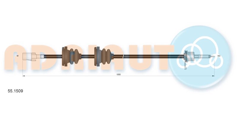 Arbore tahometru Adriauto 55.1509