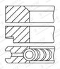 Set segmenti piston Goetze Engine 08-176700-10