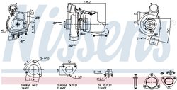 Turbina Nissens 93730