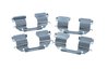 Set accesorii placute frana Maxgear 27-2484