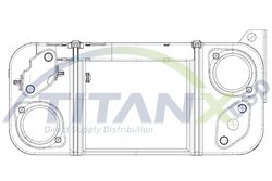 Radiator, retarder TITANX OX149009