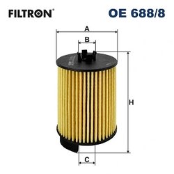 Filtru ulei Filtron OE 688/8