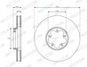 Disc frana Ferodo DDF3095C