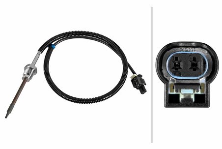 Senzor temperatura gaze evacuare HELLA 6PT 010 376-781
