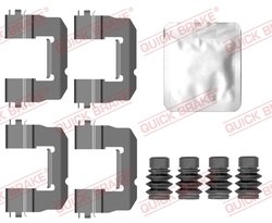 SET ACCESORII PLACUTE FRANA QUICK BRAKE 109-0157 - Compatibil cu OPEL, VAUXHALL