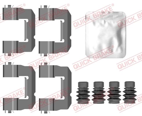 Set accesorii placute frana QUICK BRAKE 109-0157
