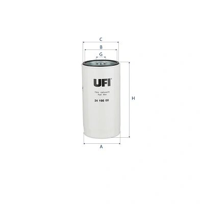 Filtru combustibil UFI 24.166.00