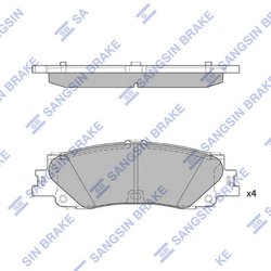 Set placute frana Hi-Q SP4039