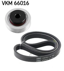Set curea transmisie cu caneluri SKF VKMA 66016