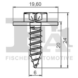 SURUB FA1 77-70002.5 - Piesa auto compatibila cu mai multe marci