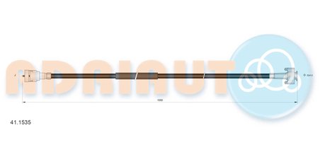 ARBORE TAHOMETRU ADRIAUTO 41.1535 - Piesa auto compatibila cu mai multe marci