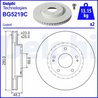 DISC FRANA DELPHI BG5219C - Compatibil cu HYUNDAI, KIA