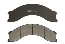 SET PLACUTE FRANA SBP 07-AG013 - Piesa auto compatibila cu mai multe marci