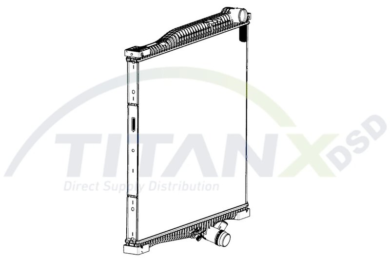 Radiator racire motor TITANX RX169032