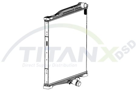 Radiator racire motor TITANX RX169032