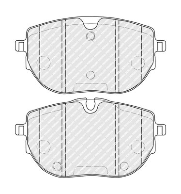 SET PLACUTE FRANA FERODO FDB5350 - Compatibil cu VW