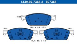 SET PLACUTE FRANA ATE 13.0460-7368.2 - Compatibil cu FORD