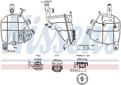 Vas expansiune lichid racire Nissens 996202