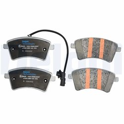 Set placute frana Delphi LP5018EV