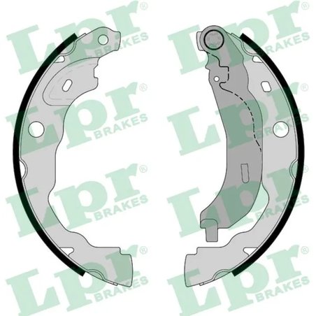 SET SABOTI FRANA LPR 01216 - Compatibil cu DACIA, MERCEDES-BENZ, MITSUBISHI, NISSAN, RENAULT