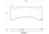 Set placute frana Brembo P 10 103