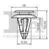 CLIPS, ACOPERIRE DECORATIVA SI PROTECTIE FA1 11-40012.10 - Compatibil cu AUDI