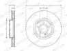 Disc frana Ferodo DDF3109C-1