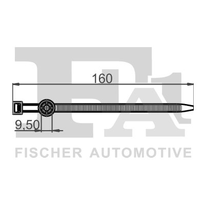 INBINARE CABLU FA1 33-50001.5 - Piesa auto compatibila cu mai multe marci
