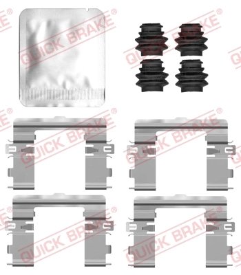 Set accesorii placute frana QUICK BRAKE 109-0178