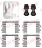 Set accesorii placute frana QUICK BRAKE 109-0178