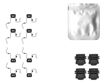 SET ACCESORII PLACUTE FRANA TEXTAR 82560100 - Compatibil cu CITROEN, DS, FIAT, MAZDA, MERCEDES-BENZ, OPEL, PEUGEOT, SUZUKI, TOYO