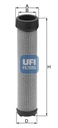 Filtru aer UFI 27.565.00