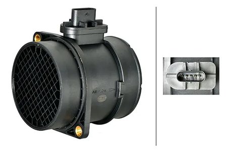 SENZOR DEBITMETRU AER HELLA 8ET 358 166-571 - Compatibil cu GENESIS, HYUNDAI, KIA