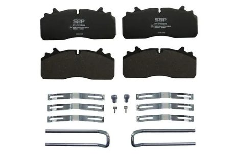 SET PLACUTE FRANA SBP 07-P29284 - Compatibil cu RENAULT TRUCKS, VOLVO