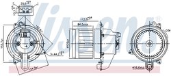 Ventilator habitaclu Nissens 87609