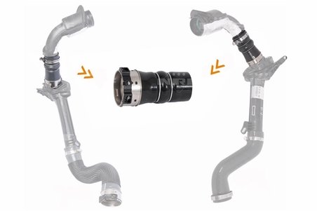 FURTUN INTERCOOLER/TURBO NRF 166144 - Compatibil cu RENAULT