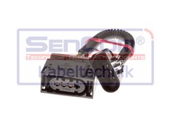 CABLU ADAPTOR, ALIMENTARE AER CLAPETA COMANDA SENCOM 10175 - Compatibil cu CITROEN, FIAT, IVECO, PEUGEOT