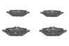 SET PLACUTE FRANA ATE 13.0470-2655.2 - Compatibil cu MERCEDES-BENZ