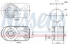 RADIATOR ULEI / TERMOFLOT NISSENS 91422 - Compatibil cu DACIA, RENAULT