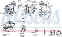 Turbina Nissens 93606