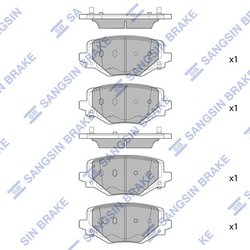 Set placute frana Hi-Q SP4088