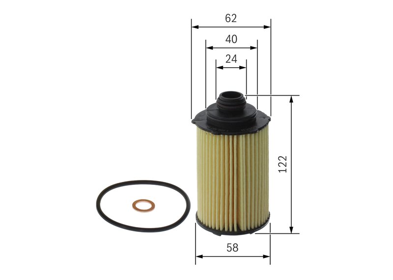 Filtru ulei BOSCH F 026 407 348