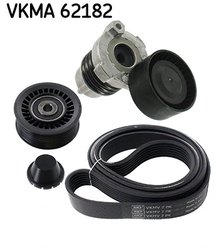 Set curea transmisie cu caneluri SKF VKMA 62182