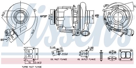 Turbina Nissens 93717