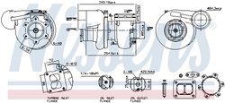 Turbina Nissens 93791