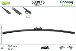 Lamela stergator Valeo 583975
