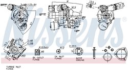 Turbina Nissens 93557