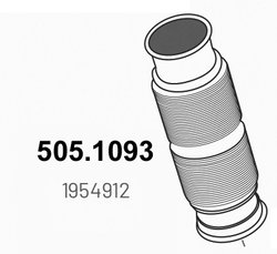 RACORD EVACUARE ASSO 505.1093 - Piesa auto compatibila cu mai multe marci