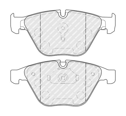 Set placute frana Ferodo FDB5352