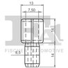 clips, acoperire decorativa si protectie FA1 11-10035.10